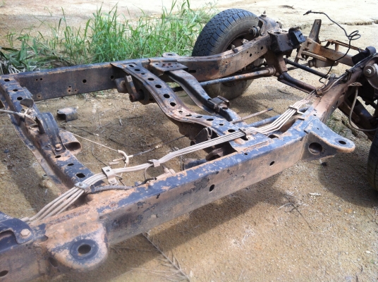 คัสซีไม่มีผุยกเส้น พร้อมช่วงล่างยกยวง เฟืองท้ายเปิดตูด