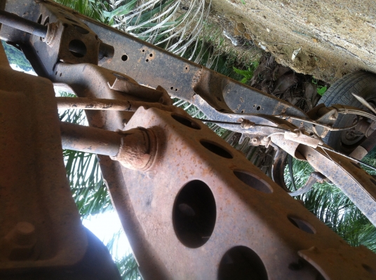 คัสซีไม่มีผุยกเส้น พร้อมช่วงล่างยกยวง เฟืองท้ายเปิดตูด