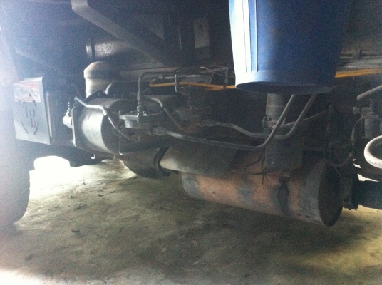 ขาย HINO 3M วางเครื่อง PO9C สองเพลาดั๊ม กระบะเนียม