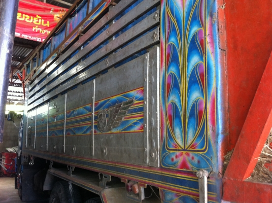 ขาย HINO 3M วางเครื่อง PO9C สองเพลาดั๊ม กระบะเนียม