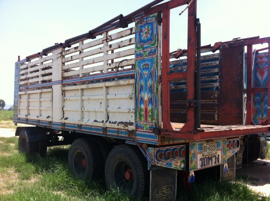 ขาย HINO 3M วางเครื่อง PO9C สองเพลาดั๊ม กระบะเนียม