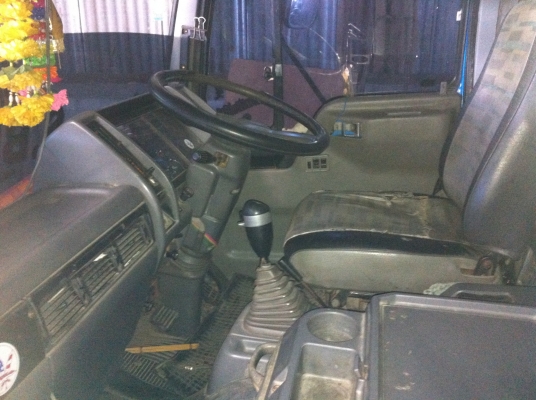 ขาย HINO 3M วางเครื่อง PO9C สองเพลาดั๊ม กระบะเนียม