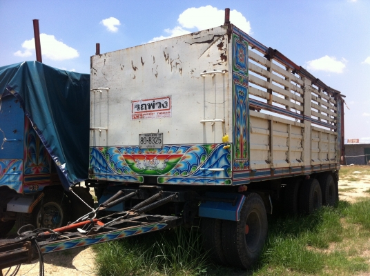 ขาย HINO 3M วางเครื่อง PO9C สองเพลาดั๊ม กระบะเนียม