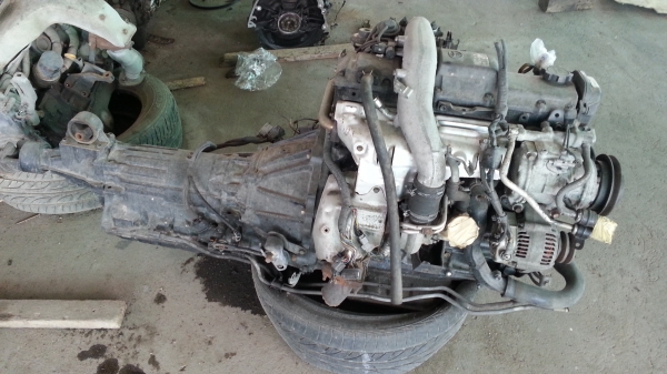 ขายเครื่อง toyota 1kz turbo เกียร์ auto เครื่องนอกไม่เคยใช้ในไทย ยกเลิกการทำโปรเจควางในเรือ