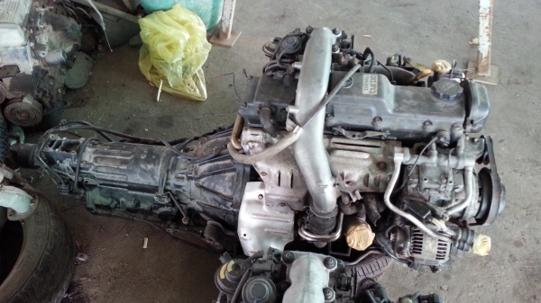 ขายเครื่อง toyota 1kz turbo เกียร์ auto เครื่องนอกไม่เคยใช้ในไทย ยกเลิกการทำโปรเจควางในเรือ