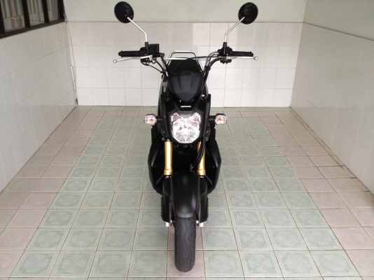 Zoomer-x ตัวTOP โฉมใหม่ล่าสุด สีดำด้าน วิ่ง3000 ปลายปี57 (ของแถม 4 รายการ)