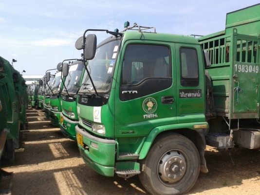 ขายรถบรรทุก 6 ล้อหัวคัสซี ISUZU FTR 200 แรงม้าปี 2550 มี 80 คันราคาคันละ 700000