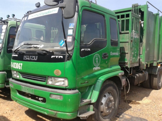 ขายรถบรรทุก 6 ล้อหัวคัสซี ISUZU FTR 200 แรงม้าปี 2550 มี 80 คันราคาคันละ 700000