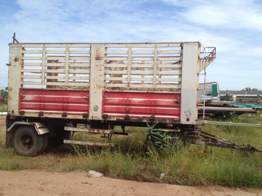 ขายลูกพ่วง 2 เพลา สามมิตรแท้ ยาว 6.0 เมตร กว้าง 2.50 เมตร สูง 2.20 เมตร ตามสภาพ ถูกๆไปเลยค่ะ