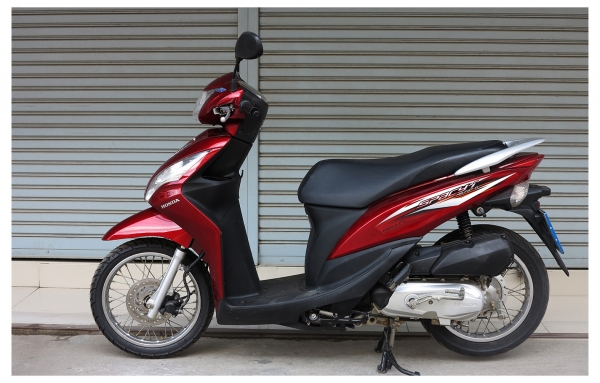 HONDA SPACY iปี 56 สภาพสวยๆ สตาร์ทมือ