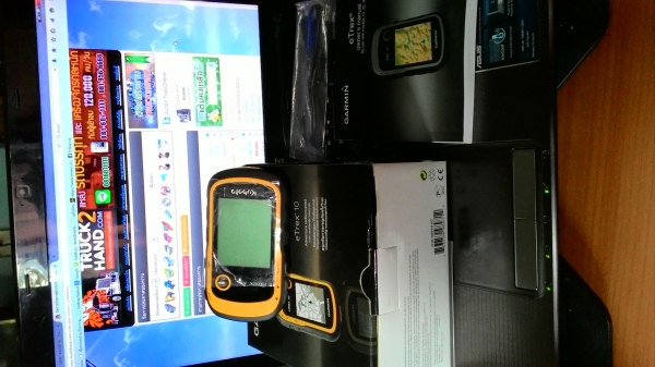เครื่องวัดพื้นที่ GPS Garmin eTrex 10