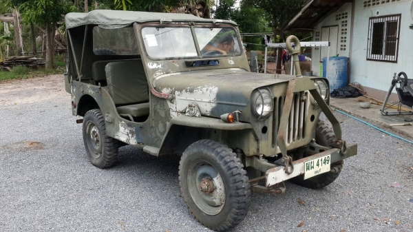 ขาย jeep willy cj-3b พร้อมทะเบียน