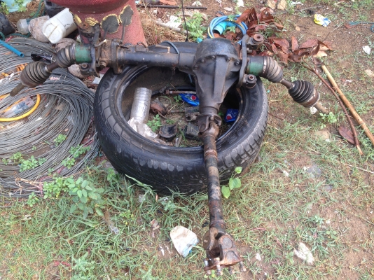 เพลาขับโฟวิน ดีแม็ก สภาพดีเดิม