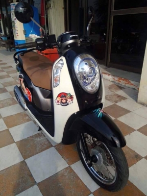 All New Scoopy i ปี 2556 ลายใหม่ Monkey DO รถสวยวิ๊ง ขับดีมากๆ เป็นรุ่นใหม่ล่าสุด