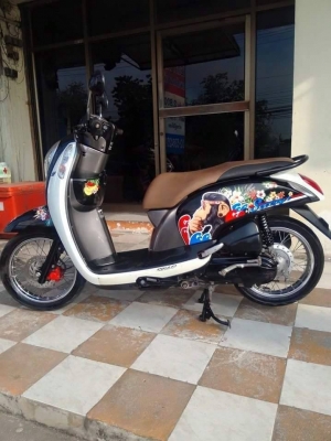 All New Scoopy i ปี 2556 ลายใหม่ Monkey DO รถสวยวิ๊ง ขับดีมากๆ เป็นรุ่นใหม่ล่าสุด
