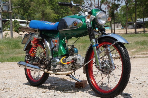 ขาย HONDA S 90 ทะเบียนแท้เป็นกระดาษแผ่นเดียว เครื่อง LIFAN 110 CC เอกสารอินวอย