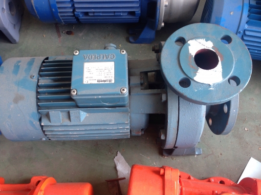 ขายปั้มน้ำหอยโข่ง Calpeda 5.5HP. 380V เข้า 2.5 ออก 1.5 นิ้ว ใบพัดทองเหลือง สภาพสวย พร้อมใช้งาน ขายปั้มน้ำหอยโข่ง Calpeda 5.5HP. 380V เข้า 2.5 ออก 1.5 นิ้ว ใบพัดทองเหลือง สภาพสวย พร้อมใช้งาน