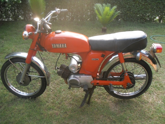 ขายรถYAMAHA YG5 80CC.ทะเบียน เครื่องดีี ขี่มันส์ ราคา 6,500.-