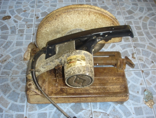 ขายแท่นตัดไฟเบอร์ 14" Makita 2414 เสื้อมิเนียม รุ่นนี้ทนมากๆเลยคับ