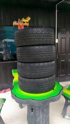 AD08 205-45-16 ปี 12 ดอกดียางเต็มครับ เพิ่งถอดจากรถผมเอง