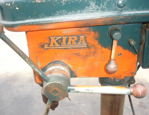 ขายแท่นสว่าน KIRA ของญี่ปุ่นแท้ ไฟ 220 โวล์ หัวจับดอก5หุน สูง 1เมตร