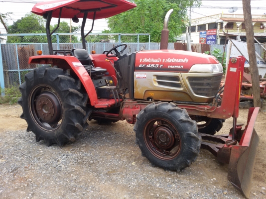 ปัญญาแทรคเตอร์..จัดมาให้ครับ ด่วน!ยันม่า EF453Tใบมีดคานล่าง พร้อมโรตาลี่ มรกต 180  เล่มพร้อม ส่ง อ.แก้งคล้อ จ.ชัยภูมิ