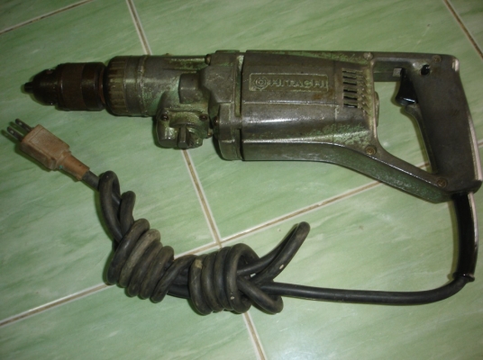 ขายสว่านฮิตาชิ V-14 หัว4หุน 2ระบบ เจาะกระแทกได้ made in japan