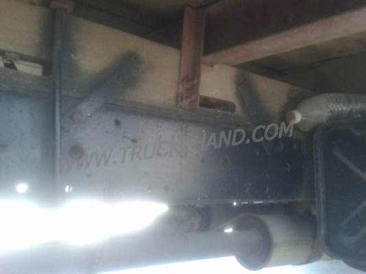 รถบรรทุก 6 ล้อ กระบะรั้ว ISUZU NKR  เครื่อง 4BE1 110 แรงม้า 4 สูบ รถปีจดทะเบียน 2534