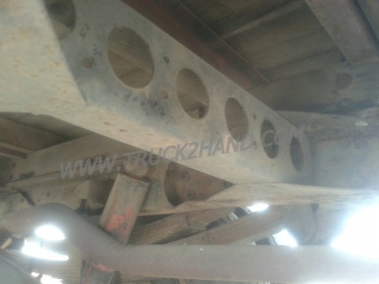 รถบรรทุก 6 ล้อ กระบะรั้ว ISUZU NKR  เครื่อง 4BE1 110 แรงม้า 4 สูบ รถปีจดทะเบียน 2534