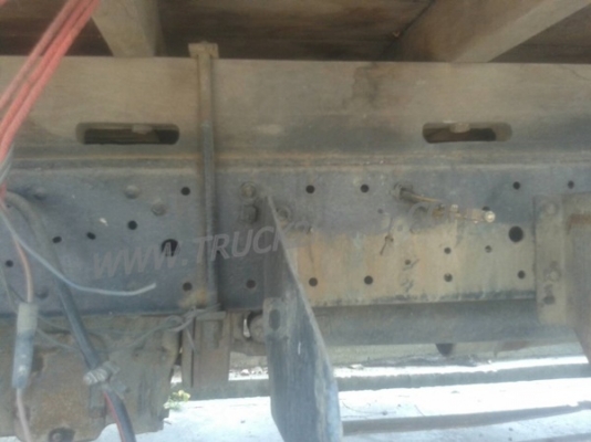 รถบรรทุก 6 ล้อ กระบะรั้ว ISUZU NKR  เครื่อง 4BE1 110 แรงม้า 4 สูบ รถปีจดทะเบียน 2534