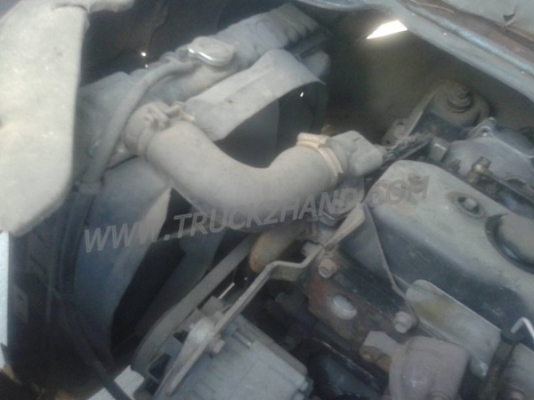 รถบรรทุก 6 ล้อ กระบะรั้ว ISUZU NKR  เครื่อง 4BE1 110 แรงม้า 4 สูบ รถปีจดทะเบียน 2534