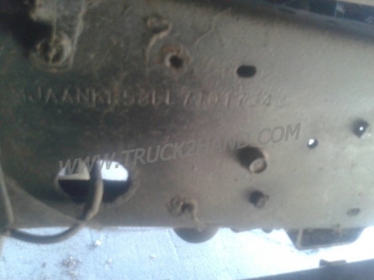 รถบรรทุก 6 ล้อ กระบะรั้ว ISUZU NKR  เครื่อง 4BE1 110 แรงม้า 4 สูบ รถปีจดทะเบียน 2534