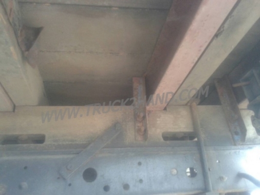 รถบรรทุก 6 ล้อ กระบะรั้ว ISUZU NKR  เครื่อง 4BE1 110 แรงม้า 4 สูบ รถปีจดทะเบียน 2534