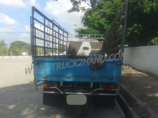รถบรรทุก 6 ล้อ กระบะรั้ว ISUZU NKR  เครื่อง 4BE1 110 แรงม้า 4 สูบ รถปีจดทะเบียน 2534