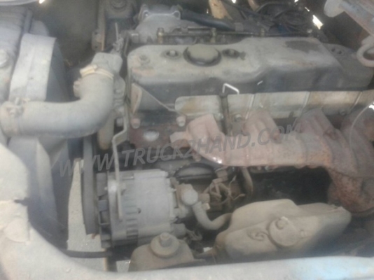 รถบรรทุก 6 ล้อ กระบะรั้ว ISUZU NKR  เครื่อง 4BE1 110 แรงม้า 4 สูบ รถปีจดทะเบียน 2534