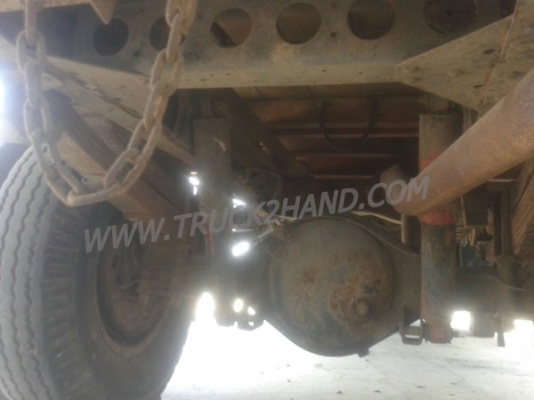 รถบรรทุก 6 ล้อ กระบะรั้ว ISUZU NKR  เครื่อง 4BE1 110 แรงม้า 4 สูบ รถปีจดทะเบียน 2534