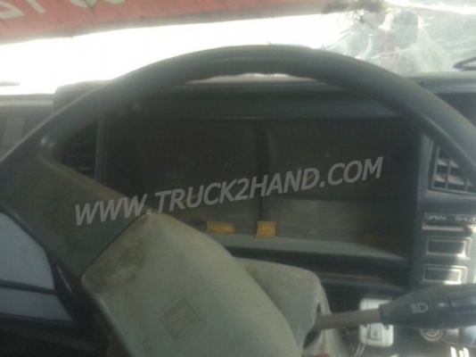 รถบรรทุก 6 ล้อ กระบะรั้ว ISUZU NKR  เครื่อง 4BE1 110 แรงม้า 4 สูบ รถปีจดทะเบียน 2534