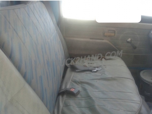 รถบรรทุก 6 ล้อ กระบะรั้ว ISUZU NKR  เครื่อง 4BE1 110 แรงม้า 4 สูบ รถปีจดทะเบียน 2534