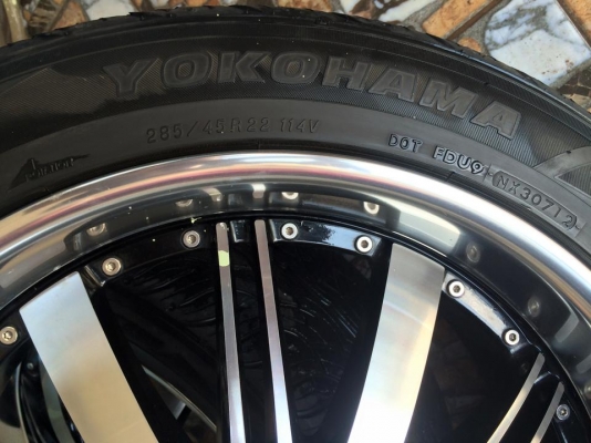 ขายล้อแม็คLensoสภาพสวย พร้อมยาง