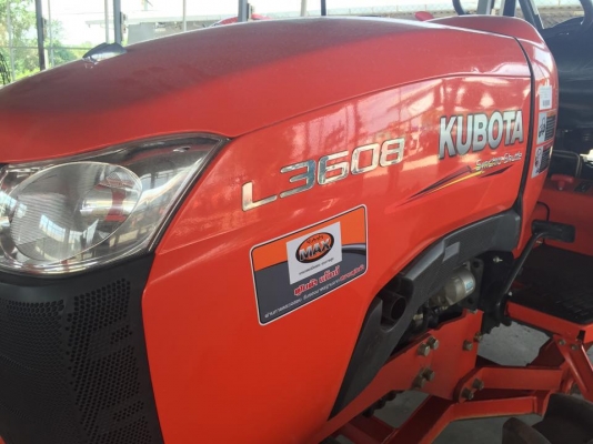 คูโบต้าแม็กซ์ L3608 พร้อมใบมีด ดาวน์ 45,000