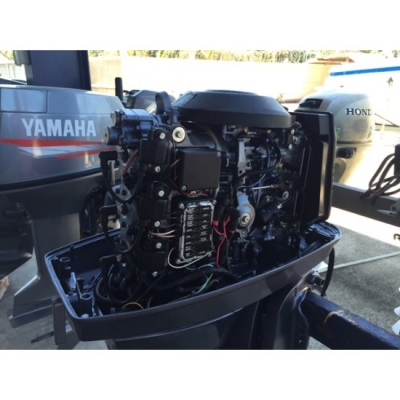 ขายเครื่องยนต์เรือมือสอง Yamaha 80 แรงม้า 2 จังหวะ จากญี่ปุ่น