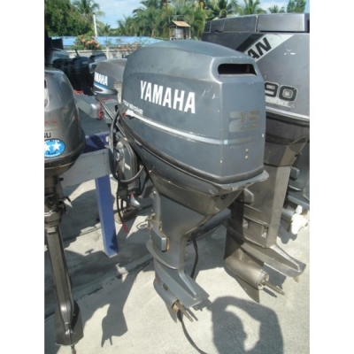 ขายเครื่องยนต์เรือมือสอง Yamaha F25AEH 4จังหวะ จากญี่ปุ่น