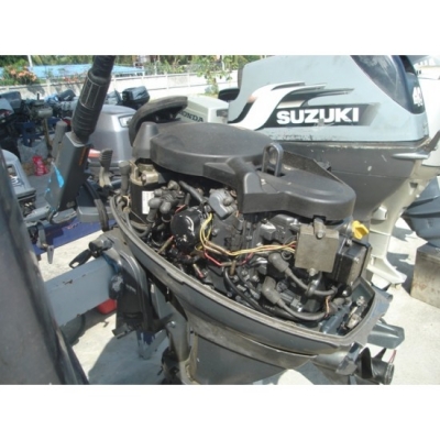 ขายเครื่องยนต์เรือมือสอง Yamaha F25AEM 4 Stroke จากญี่ปุ่น