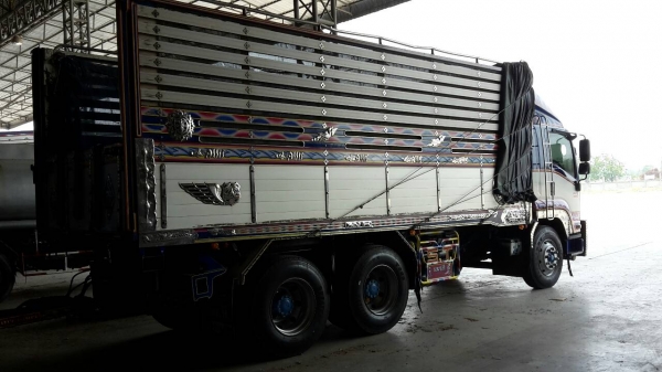 ขายรถพ่วง 22 ล้อ แม่-ลูก กระบะเนียมคอกเกษตรดั้ม อู่.เอสที ISUZU 300 แรง ปี.53 รถสวยมากๆ ราคาแค่.2400000 ต่อรอง สนใจโทรจองด่วน