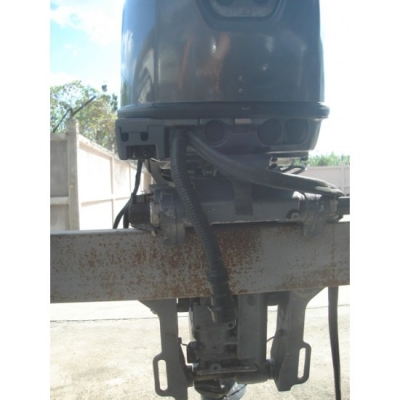 ขายเครื่องยนต์เรือมือสอง Yamaha 25 แรงม้า 4 จังหวะ มีทริม/ทิ้ว