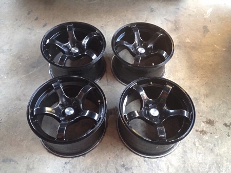 ล้อมือสอง Prodrive ขอบ15 4รู100 กว้าง 8.25