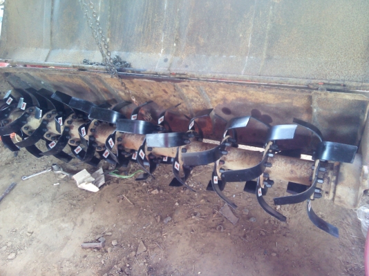 โลตารี่วิเชียร ใบใหม่ยกชุด รถใหญ่ 2.30m พร้อมใช้ พร้อมยอยใหม่  โซ่คู่2เส้น