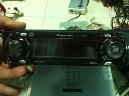 Panasonis CQ-C7301D 24Bit 4V MP3 CD AUX 3ปรีเอ้า ไฟฟ้า กราฟฟิกน้าจอ เปลี่ยนสีไฟหน้าจอ ปรับระดับหน้าจอ3ระดับ คุมกล่องCD สภาพสวย มือ2 ญี่ปุ่น