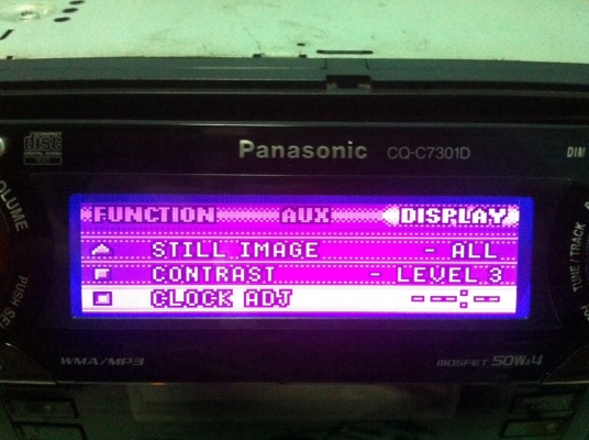 Panasonis CQ-C7301D 24Bit 4V MP3 CD AUX 3ปรีเอ้า ไฟฟ้า กราฟฟิกน้าจอ เปลี่ยนสีไฟหน้าจอ ปรับระดับหน้าจอ3ระดับ คุมกล่องCD สภาพสวย มือ2 ญี่ปุ่น Panasonis CQ-C7301D 24Bit 4V MP3 CD AUX 3ปรีเอ้า ไฟฟ้า กราฟฟิกน้าจอ เปลี่ยนสีไฟหน้าจอ ปรับระดับหน้าจอ3ระดับ คุมกล่องCD สภาพสวย มือ2 ญี่ปุ่น
