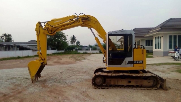 ขายด่วน HITACHI EX60 URG รถสวยพร้อมใช้งงานค่ะ